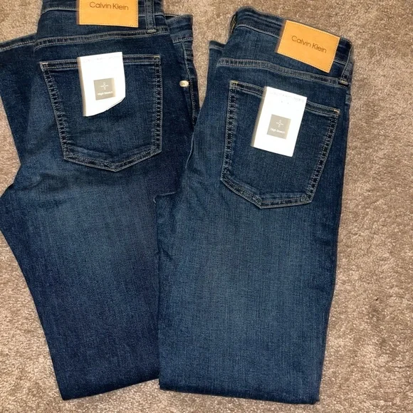 Calvin Klein Men's Slim High Stretch Jeans - 2 sizes